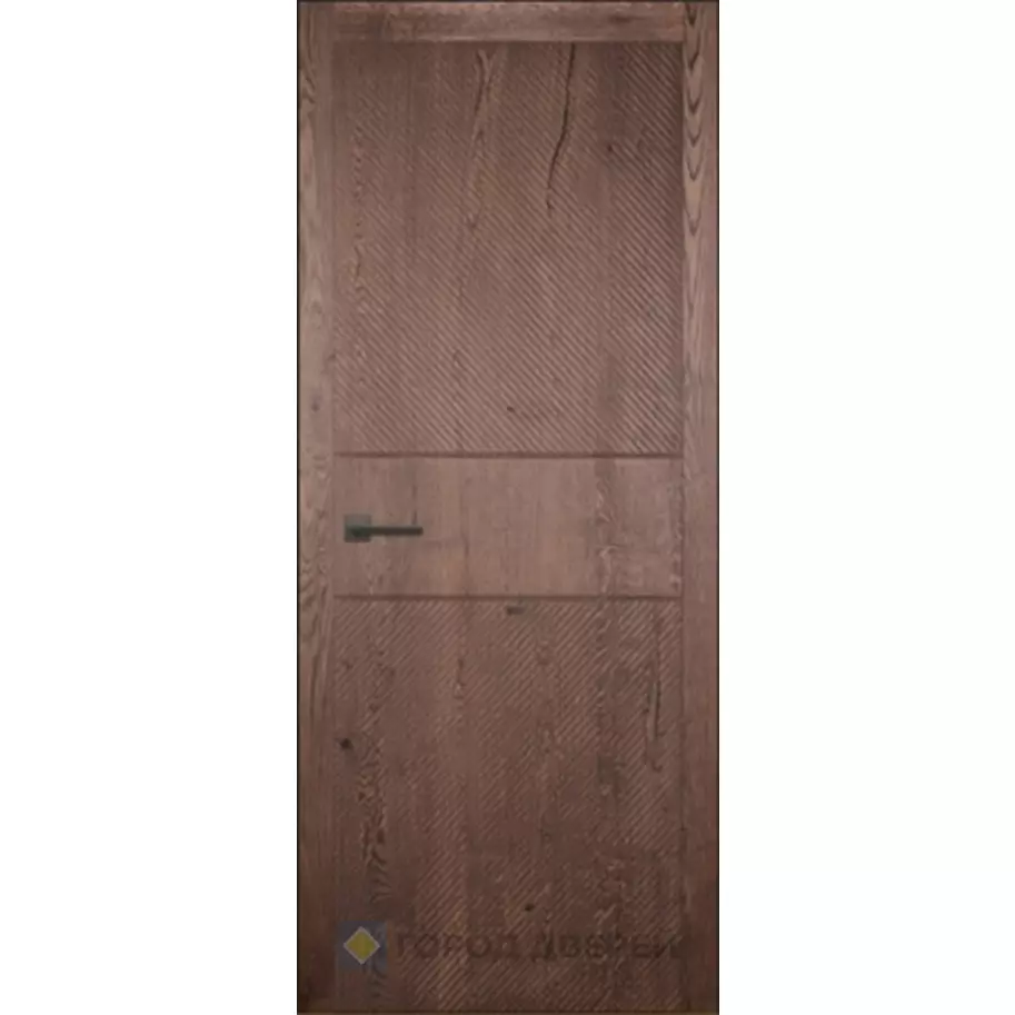 Межкомнатная дверь - Legno 11 - Дуб Галифакс табак