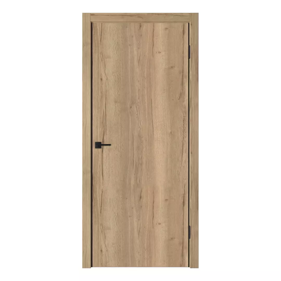 Межкомнатная дверь - Urban Z Texas Oak - Edge Black